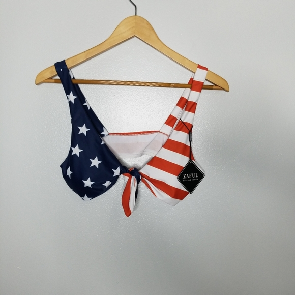 Zaful Other - Zaful stars and stripe bathing suit top